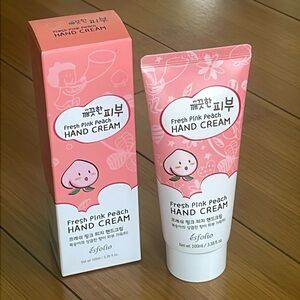 Esfolio Fresh Pink Peach Hand Cream, - New With Box